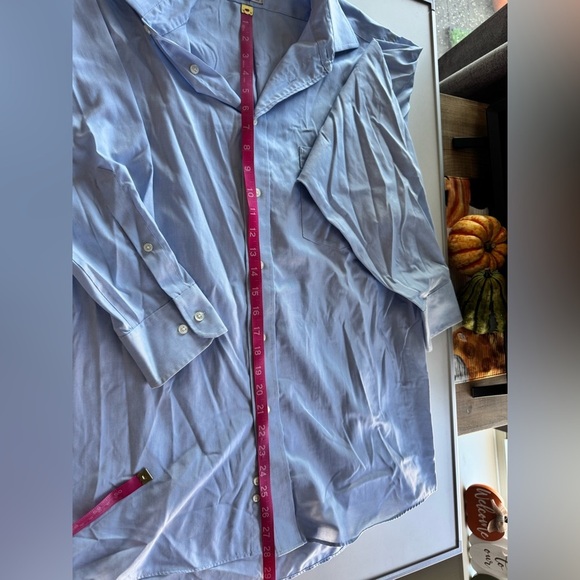 Eagle men’s light blue dress shirt, stretch collar, size 16 1/2 32/33 - Picture 6 of 6